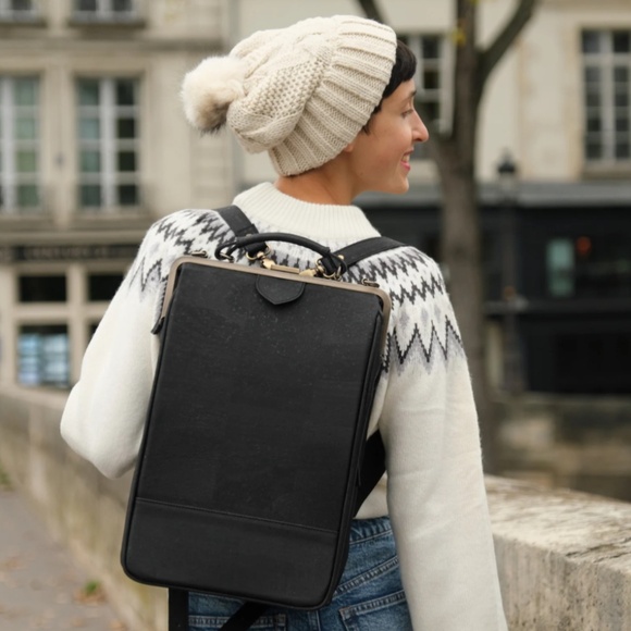 Laflore Paris Convertible Backpack Purse- Vegan - Picture 11 of 16